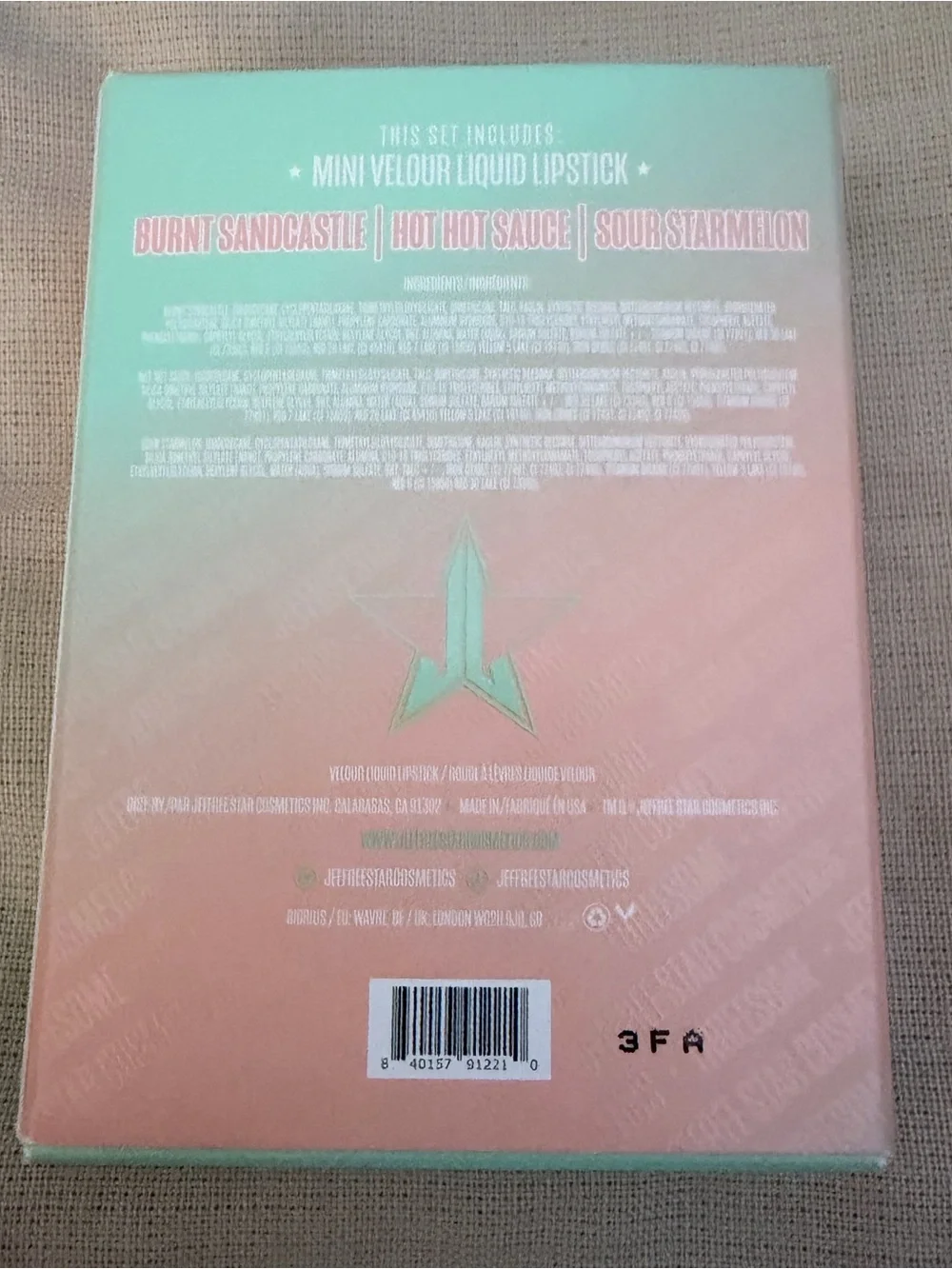 Jeffree Star Cosmetics Velour Liquid Lip Threesome Minis